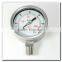 High quality 4 inch bayonet ring all stainless steel manometer with bottom mount