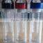 Customized infuser fruit plastic water bottle