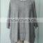 Women trendy solid beaded sweater
