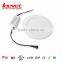 LM80 LED chips no flicker round panel with recessed clips