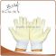 Industrial Work Rubber Lined White Nylon Parade Glove