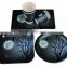 shaped custom printed halloween design paper plates and cups sets