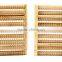 wooden home shiatsu foot roller massager