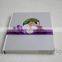 Custom made white wedding guest books