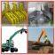 pc1250 Excavator Hydraulic thumb bucket grapple bucket