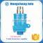 Dual flow high temperature resistance 3000psi rotating swivel mechanism