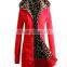 Wholesale Personalized Leopard Zip Manteau