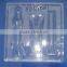 clear PVC cosmetic packing insert tray