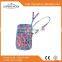 multifunctional ladies purse, wristlet zippered purse, and slip pocket for phone