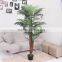 China fatcory high quality indoor artificial palm bonsai tree tops for sale