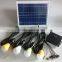 8W solar power kit with Li-ion battery