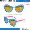2016 Bicolourable durable TPE frame No MOQ childrens cat 3 uv400 sunglasses