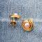 New Custom Color Platting Stylish Fake Dubai Gold Jewelry Pearl Set