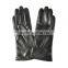 Hot selling white thread little bowknot sheepskin leather gloves for female