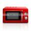2016 compact capacity elegant white housed microwave oven red made in china