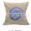 No Minimum Order Quantity Custom Size Embroidery Or Digital Printing Linen Pillow Cover