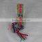 Wholesale weave bracelet with metal chain ,adjustable bracelet friendship handmade bracelet wholesale