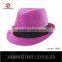 Colorful paper plain outdoor fedora paper hats