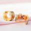 Ti fashion colored hoop earrings ear stud for women