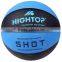 basketball factory/durable outdoor rubber basketball wholesale /custom cheap promotion rubber basketball