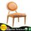 stacking aluminum round back hotel dining louis chair for sale
