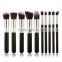 10pcs/kit synthetic hair foundation brush cosmetic makeup brush set