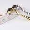 DRS derma roller 540 stainless steel needles facial beauty roller with gold handle