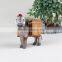 heze huana custom made life size plastic donkeys