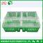 Broiler chicks crate plastic stackable trasportation crate for chicken
