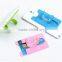 silicone mobile phone card holder Silicone 3M Sticky card holder stand