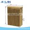 High Efficiency evaporative cooling pad/greenhouse evaporative cooling pad/ cooling filter fit for industry and green house