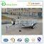 8x5 galvanized tipper cage box trailer