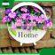 modern fancy home goods decorative hanging antique round fancy stand wood decoration vase