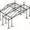 15*12*8 m durable truss system with roof and tent