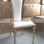New modern stainless steel dining chair for sale