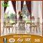 TH371 hot sale Home Furniture Round Tempered Glass Dining Table