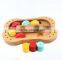 Interactive Wooden Dog Toys Food Feeder Education