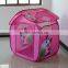 Pink Cartoon Playhouse for Girls Kids House Tent