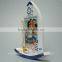 Mediterranean handmade boat resin photo frame