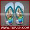 factory hot sell DIY personalized sublimation blank rubber flip flops