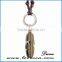 Newest Adjustable Bronze Tone Vintage Leather Pendant Necklace
