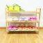 Free Standing 3 Tier Quality Product Shoe Rack/shelves Display