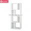 hot sale wood cube storage shelf easy assembly Collection Bookcase 4 tiers multifunction bookshelf wholesale