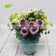 GNW FL-RS50-10CM-1 High quality champagne single rose flower for wedding