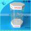 KM-AP41 High quality clear acrylic rotating showcase,LED display showcase,acrylic display case with lock and key
