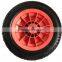 pu wheel 3.50-8 with plastic or metal rim