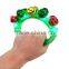 holiday light jingle bell flashing light up tambourines