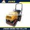 Plastic asphalt compactor vibratory roller,ride-on double drums vibratory roller with perkins engine with great price
