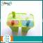 Silicone Ice Pop Molds [Set of 3] With Perfect Popsicle Holder-Ice Pop Maker Set