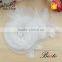 Hiah quality magnetic white lace applique for the wedding dress
